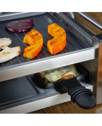 Gratar electric cu 4 raclette, negru, model Taste4 - KUCHENPROFI